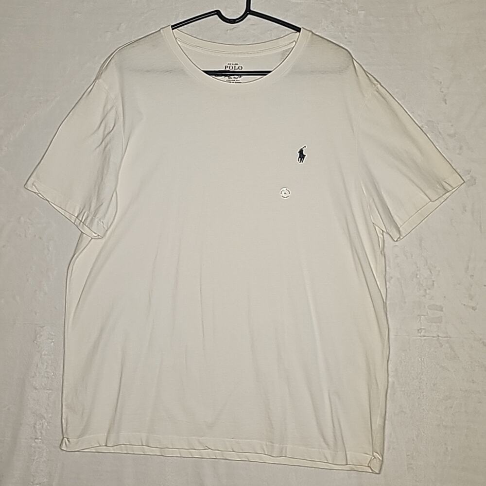 NWT Men's White Polo by Ralph Lauren XL